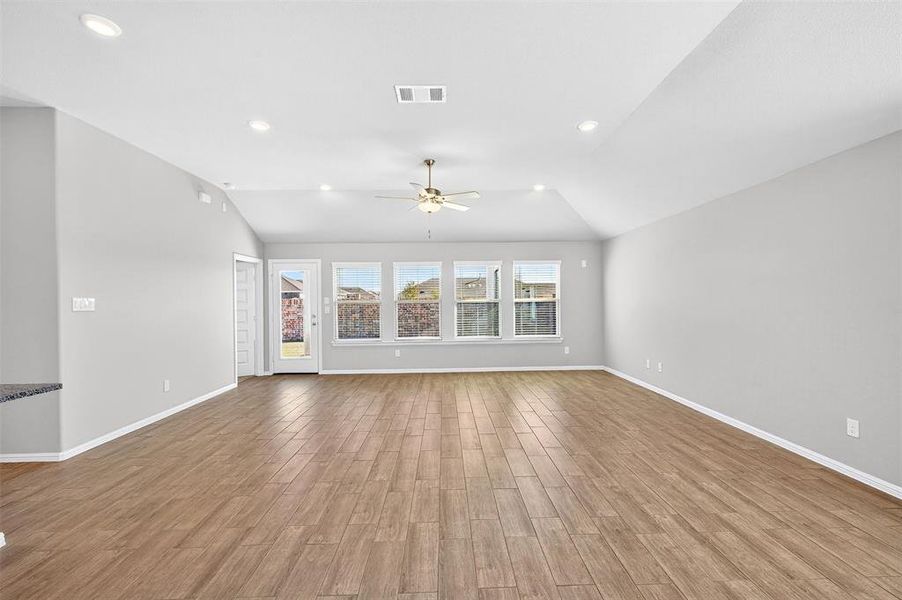 Spacious, unfurnished interior of a new home in Mobberly Farms, Pilot Point (Image 16). Spacious, unfurnished interior of a new home in Mobberly Farms, Pilot Point (Image 16).