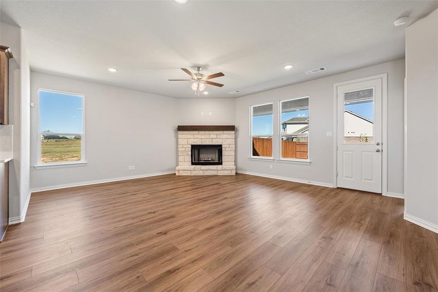 Spacious, unfurnished interior of a new home in Covenant Park, Springtown (Image 22). Spacious, unfurnished interior of a new home in Covenant Park, Springtown (Image 22).
