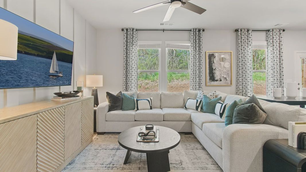 Furnished interior view inside a new home in Diamante, Stockbridge (Image 15). Furnished interior view inside a new home in Diamante, Stockbridge (Image 15).