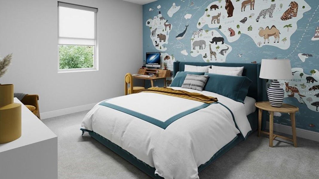 Furnished interior view inside a new home in Skye Ranch Community Group Page, Sarasota (Image 12).