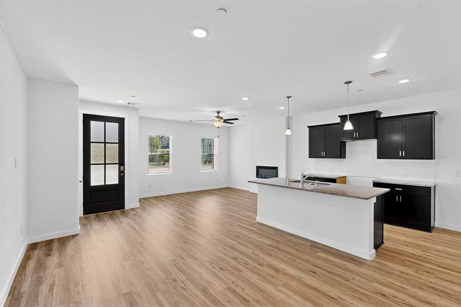 Furnished interior view inside a new home in Solterra Texas, Mesquite (Image 5).