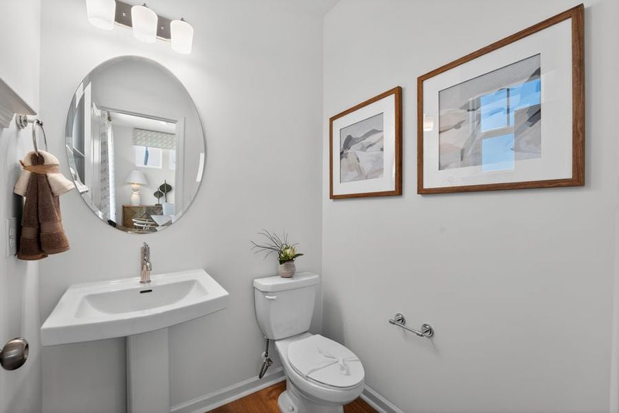 Representative furnished interior of a home built from the Breckenridge II by Taylor Morrison in Indian Trail Townhomes, Indian Trail (Image 15).