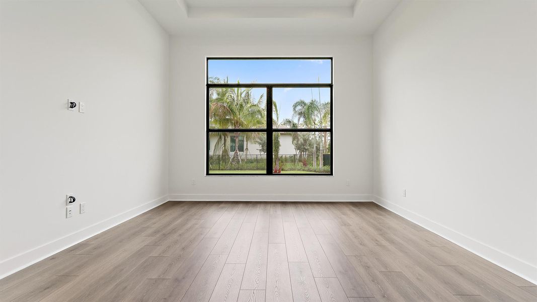 Furnished interior view inside a new home in L'Ambiance at Avenir, Palm Beach Gardens (Image 17).