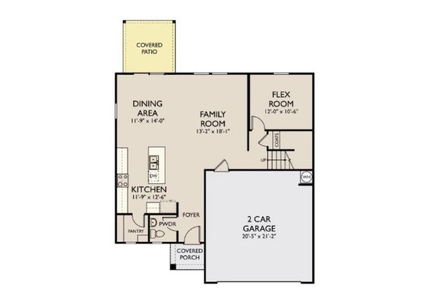 2D floor plan layout of this home in Cades Bluff, Lebanon, TN (Image 4). 2D floor plan layout of this home in Cades Bluff, Lebanon, TN (Image 4).