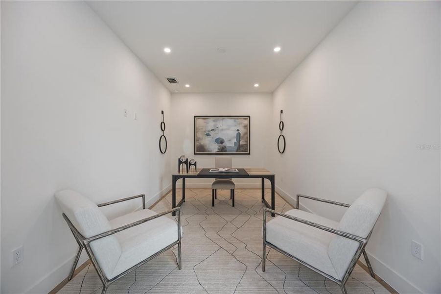 Furnished interior view inside a new home in , Sarasota (Image 56).