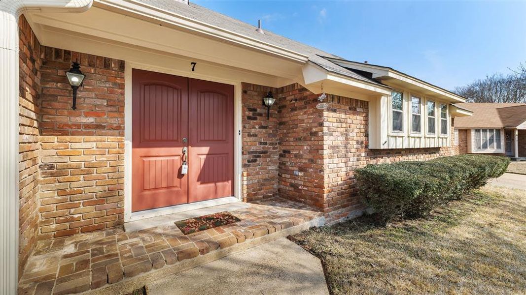 Exterior details and patio area of a home in , Texarkana (Image 19). Exterior details and patio area of a home in , Texarkana (Image 19).