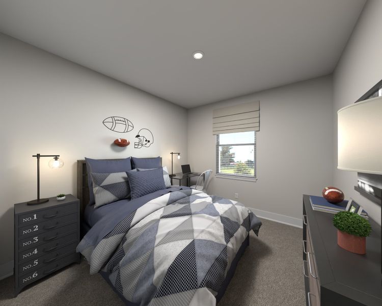 Furnished interior view inside a new home in Cadence Meadows, Zebulon (Image 9). Furnished interior view inside a new home in Cadence Meadows, Zebulon (Image 9).