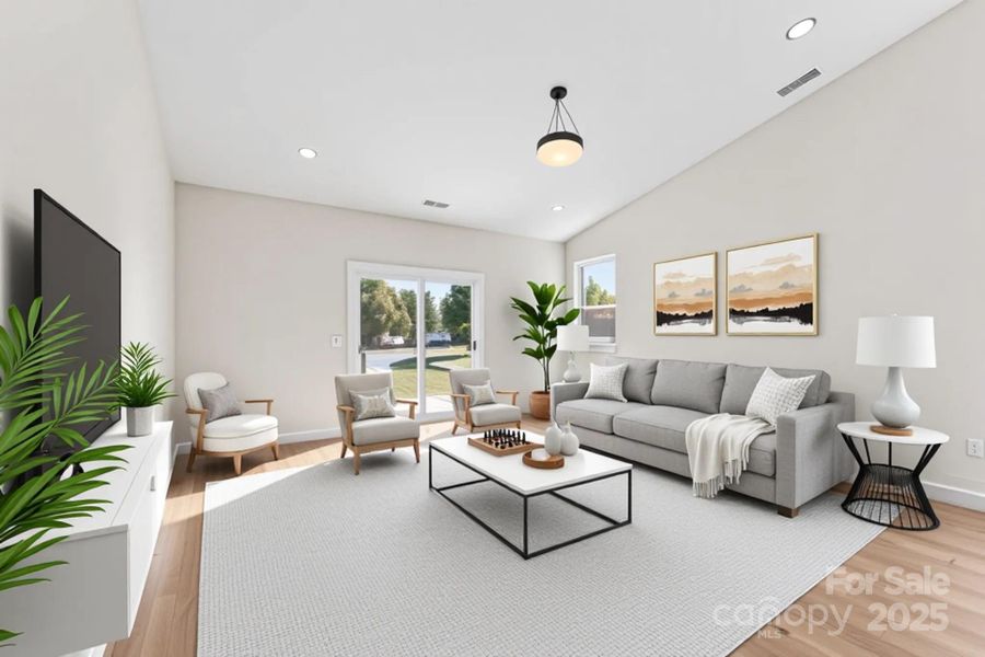 Furnished interior view inside a new home in , Monroe (Image 10).