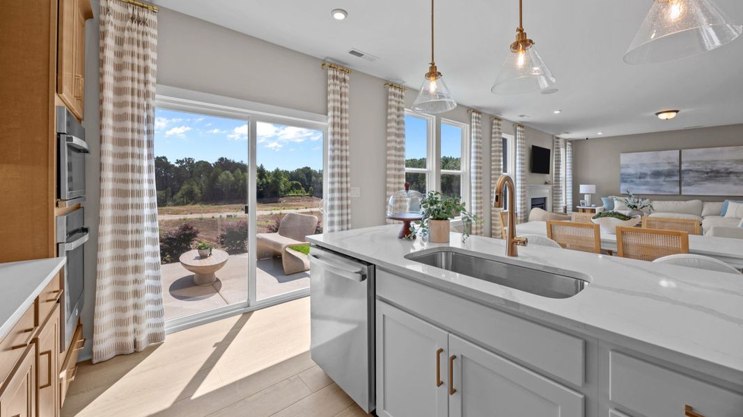 The Jordan Plan by DRB Homes in Farms at Bellingham, Mooresville, NC - Kitchen The Jordan Plan by DRB Homes in Farms at Bellingham, Mooresville, NC - Kitchen