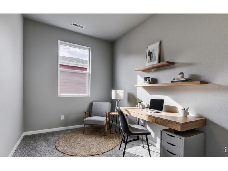 Furnished interior view inside a new home in Trevenna, Windsor (Image 9).