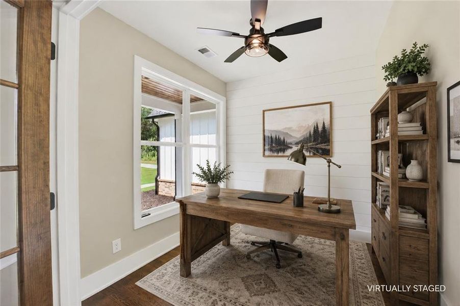 Furnished interior view inside a new home in , Fairmount (Image 13).