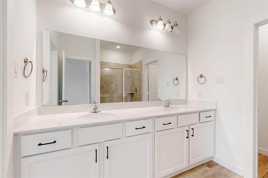 Furnished interior view inside a new home in Solterra Texas, Mesquite (Image 6).