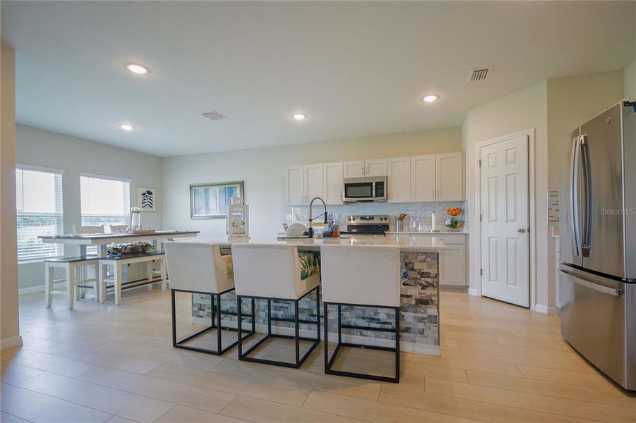 Furnished interior view inside a new home in Pasadena Point, Wesley Chapel (Image 7). Furnished interior view inside a new home in Pasadena Point, Wesley Chapel (Image 7).
