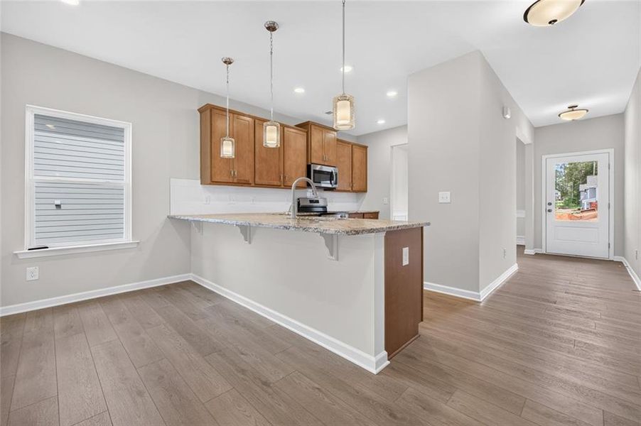 Furnished interior view inside a new home in Glen at Cave Springs, Douglasville (Image 6).