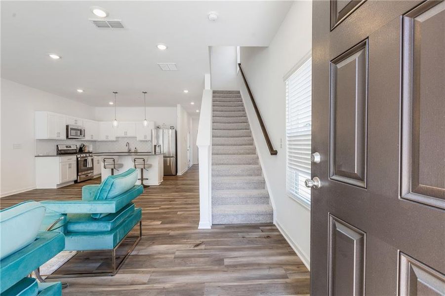Furnished interior view inside a new home in Laurelwood, Douglasville (Image 10).