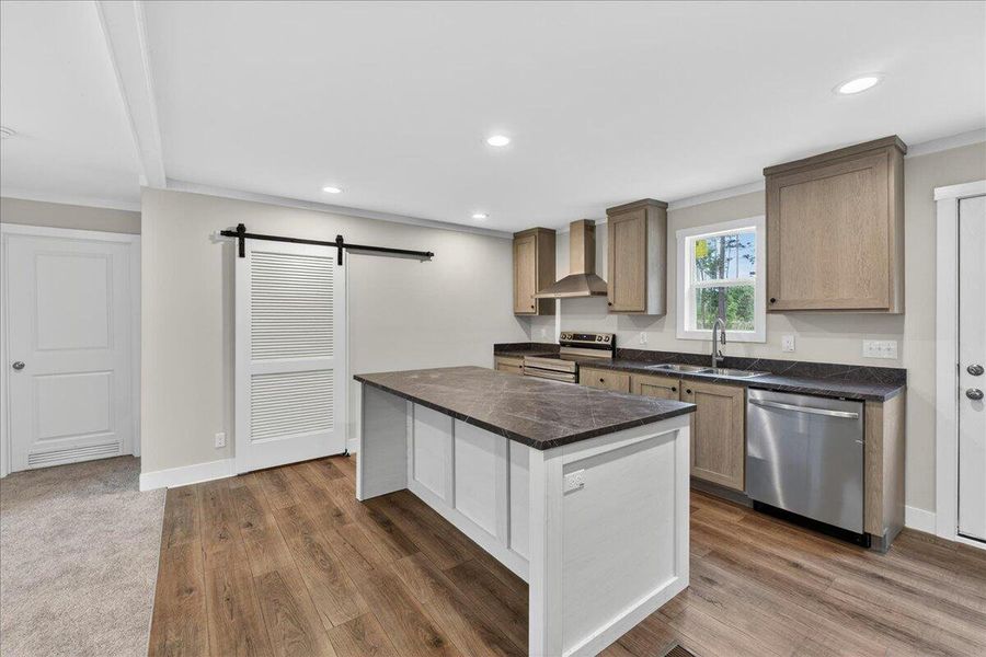 Furnished interior view inside a new home in , Walterboro (Image 6).