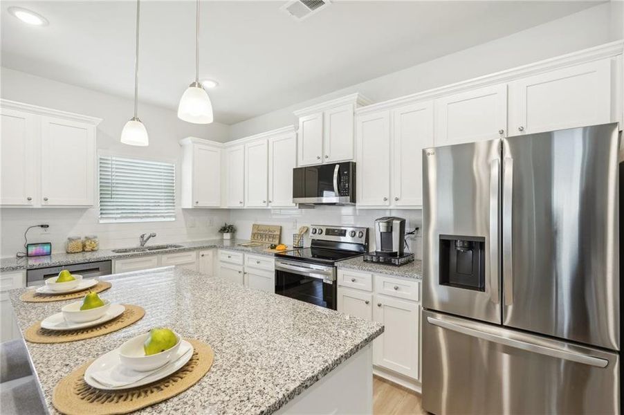 Furnished interior view inside a new home in Fairview Lake, Conyers (Image 35).