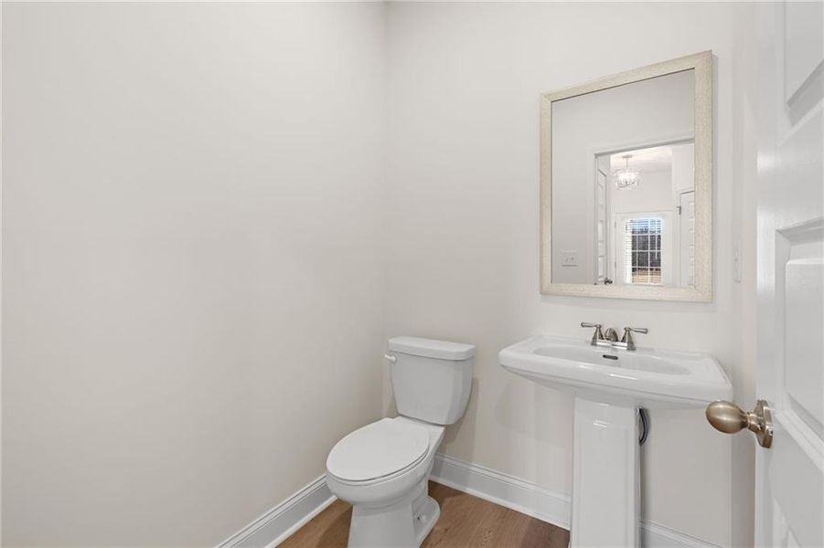Furnished interior view inside a new home in Mulberry Summit, Flowery Branch (Image 7).