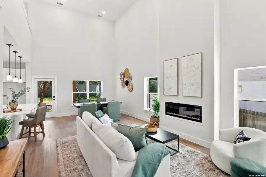 Furnished interior view inside a new home in , San Antonio (Image 12). Furnished interior view inside a new home in , San Antonio (Image 12).