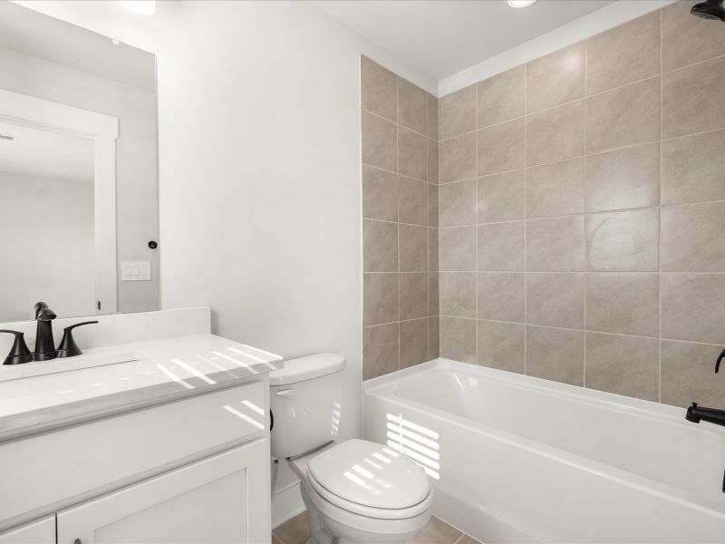 Furnished interior view inside a new home in Cedar Shoals - Signature Collection, Piedmont (Image 9).