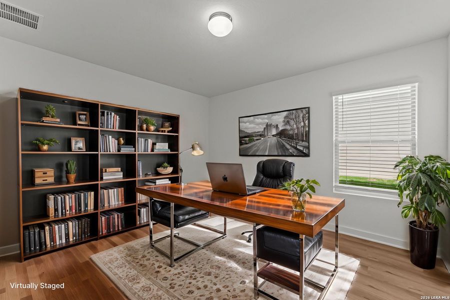 Furnished interior view inside a new home in Paloma Park, Converse (Image 4).