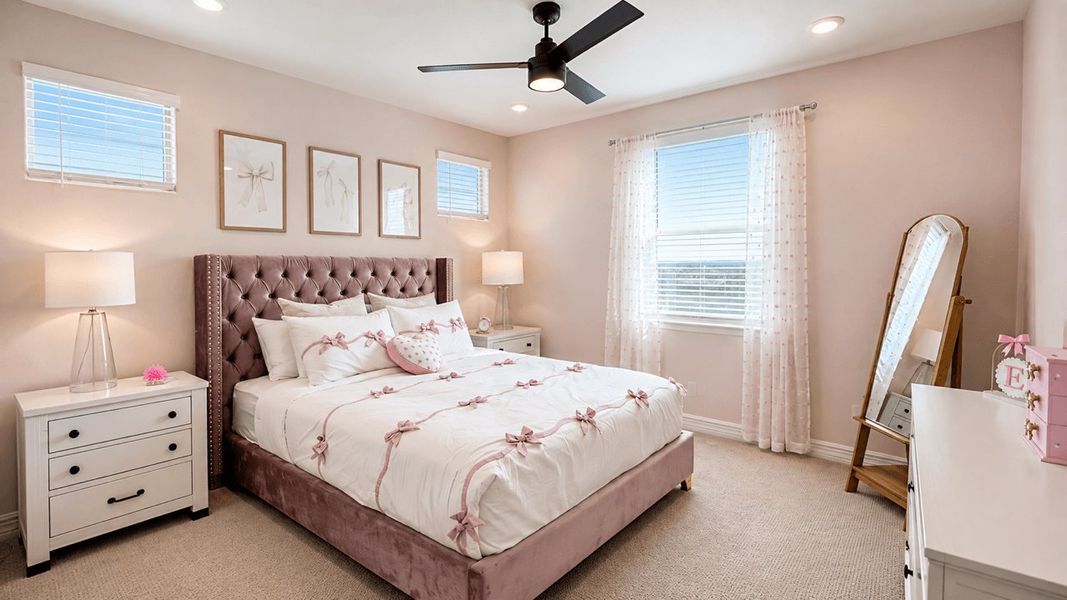 Representative furnished interior of a home built from the Willow by William Ryan Homes in Alta Vida at Westpark, Buckeye (Image 26). Representative furnished interior of a home built from the Willow by William Ryan Homes in Alta Vida at Westpark, Buckeye (Image 26).