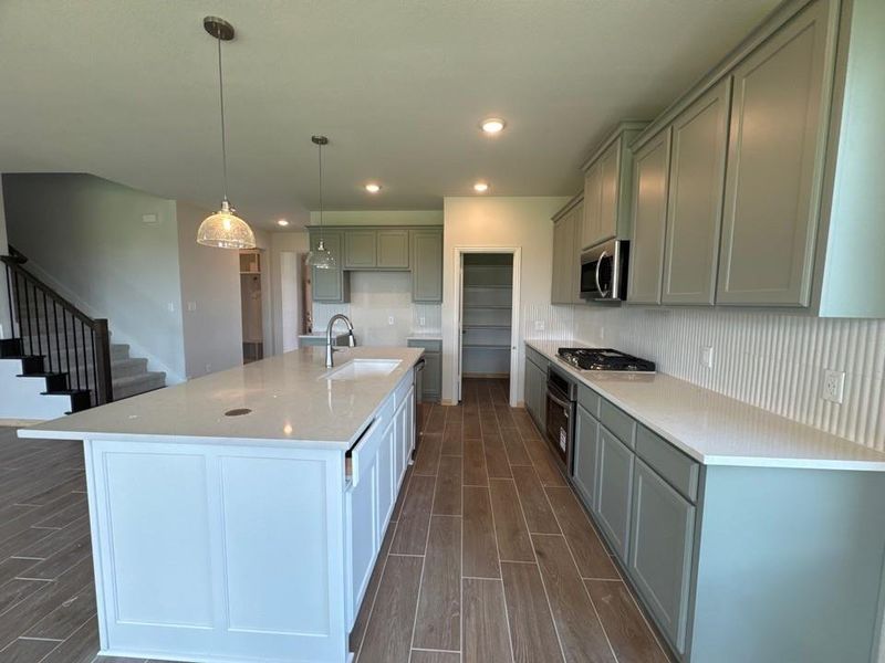 Furnished interior view inside a new home in Cedar Ridge Estates, Anna (Image 7).