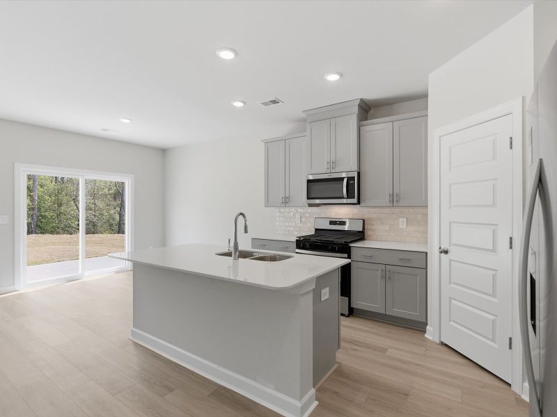 Furnished interior view inside a new home in Holland Park, Spartanburg (Image 4).