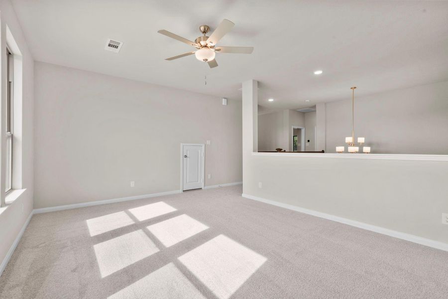 Spacious, unfurnished interior of a new home in Wildtree, Magnolia (Image 24).