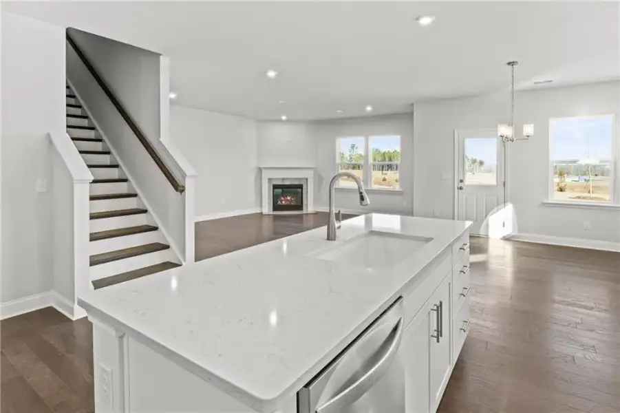 Furnished interior view inside a new home in Hawthorne Ridge, McDonough (Image 5).