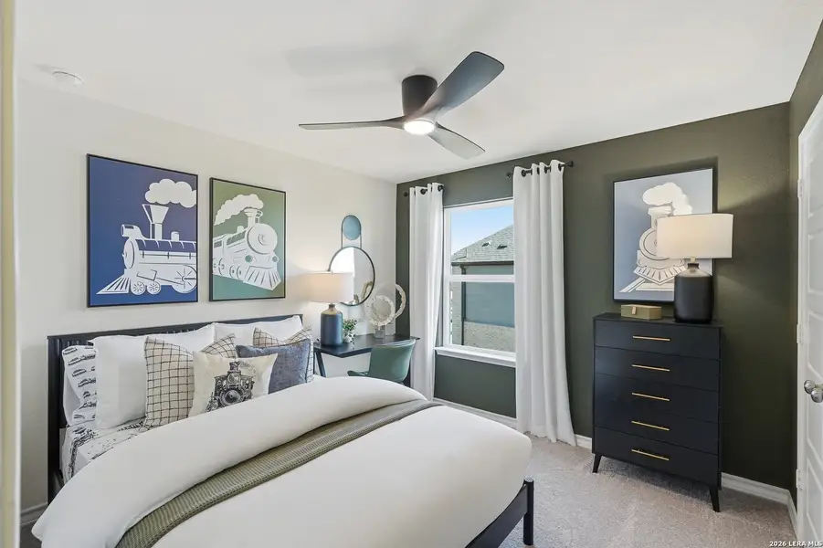 Furnished interior view inside a new home in Horizon Ridge, San Antonio (Image 4).