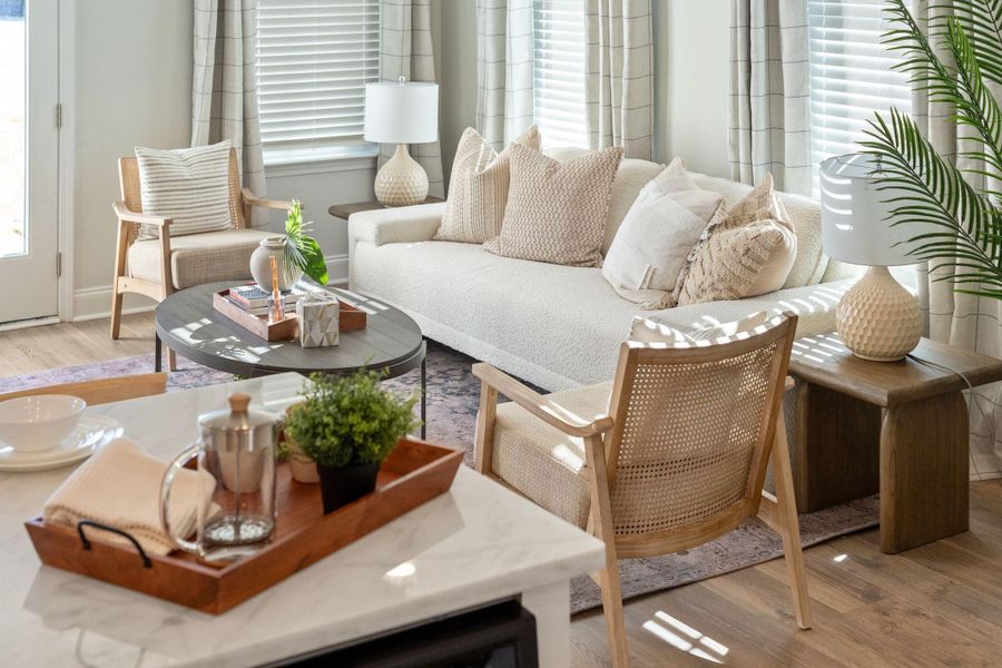 Furnished interior view inside a new home in Lakeview Commons, Goose Creek (Image 34).