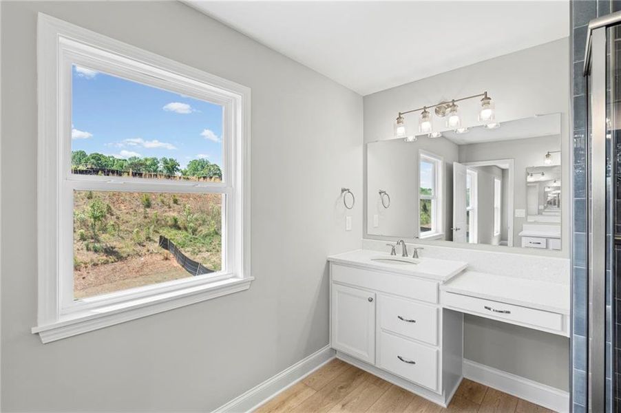 Furnished interior view inside a new home in Hidden Fields, Hoschton (Image 9). Furnished interior view inside a new home in Hidden Fields, Hoschton (Image 9).