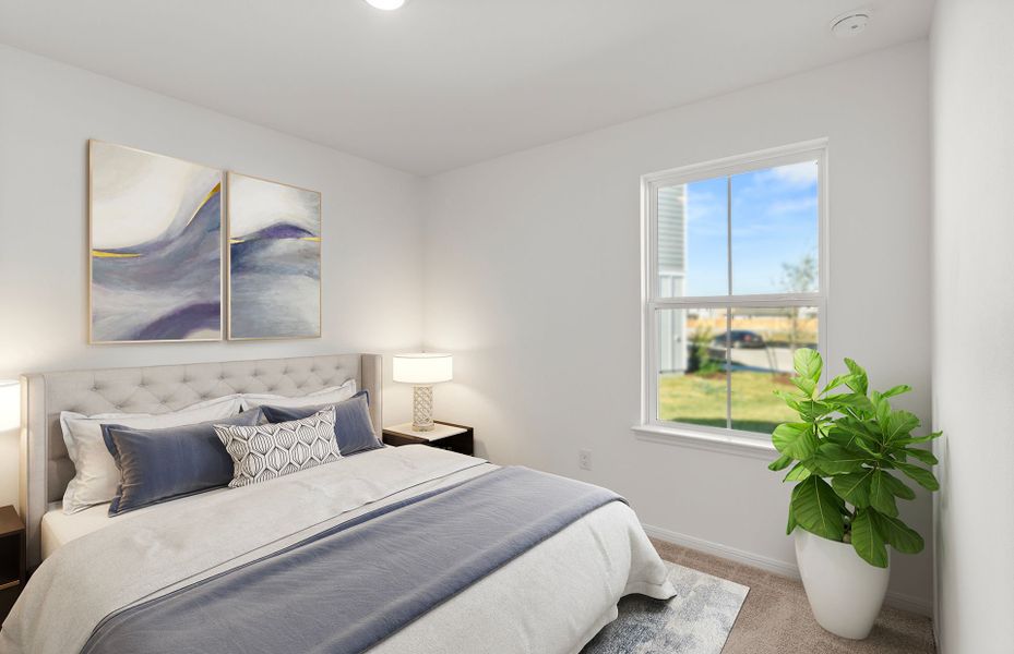 Representative furnished interior of a home built from the Annona by Centex in The Courtyards at Stokesbury, Waller (Image 10).