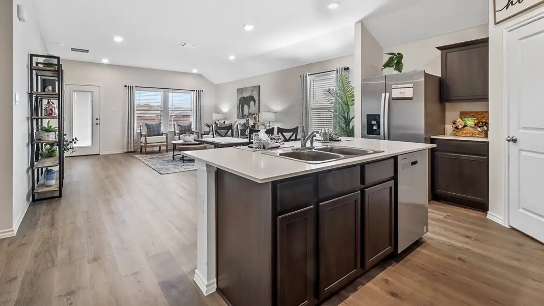 Furnished interior view inside a new home in The Reserve at Timber Creek, Lindale (Image 4).