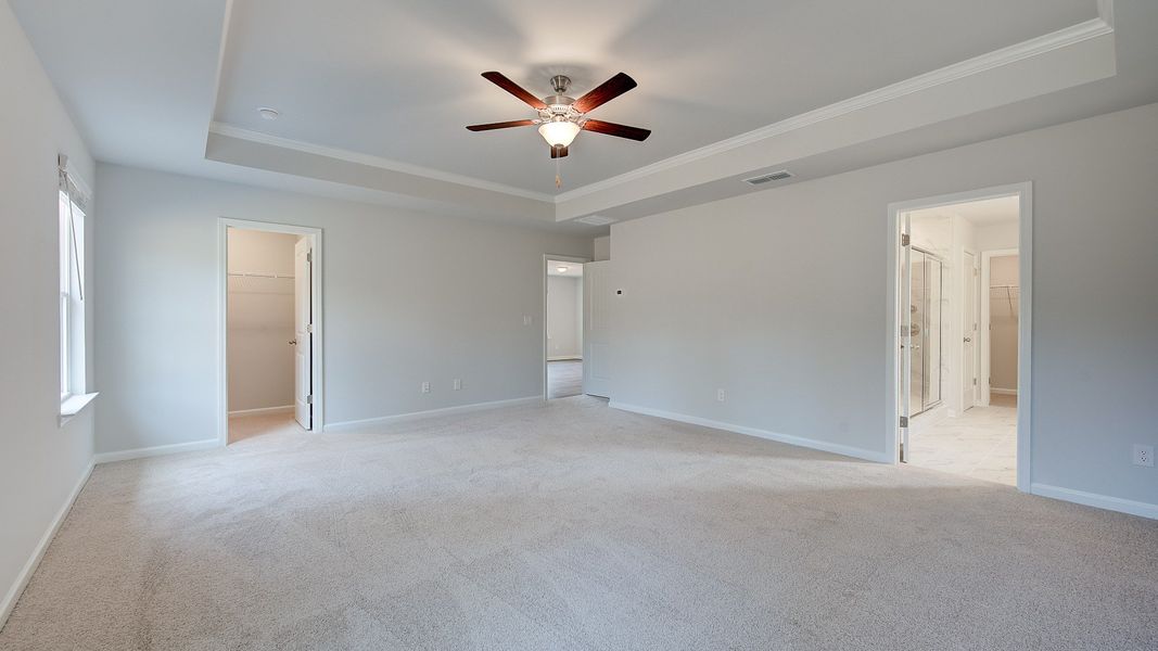Furnished interior view inside a new home in Hamilton Lakes, Loganville (Image 25).