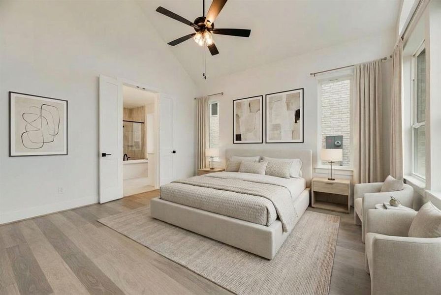 Furnished interior view inside a new home in Grand Estates of Anna, Anna (Image 14).