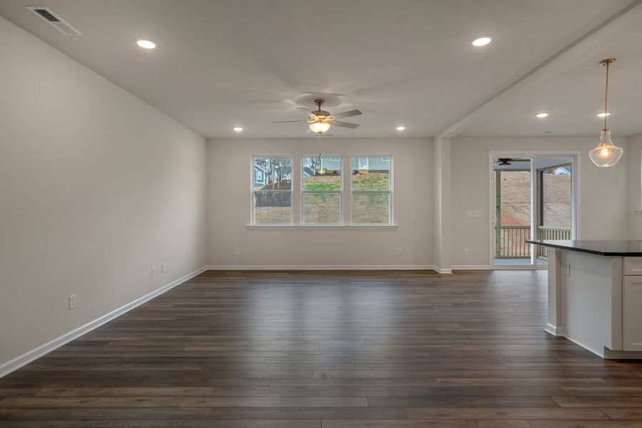 Representative unfurnished interior of a home built from the Getty by Mattamy Homes in Magnolia Park, Garner (Image 23).