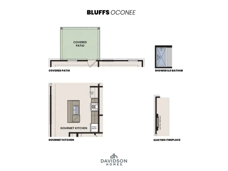 Image 5 representing the The Oconee B by Davidson Homes LLC in The Bluffs, Canton, GA. Image 5 representing the The Oconee B by Davidson Homes LLC in The Bluffs, Canton, GA.