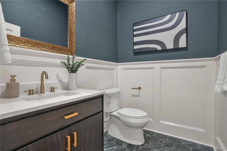 Furnished interior view inside a new home in , Atlanta (Image 9).