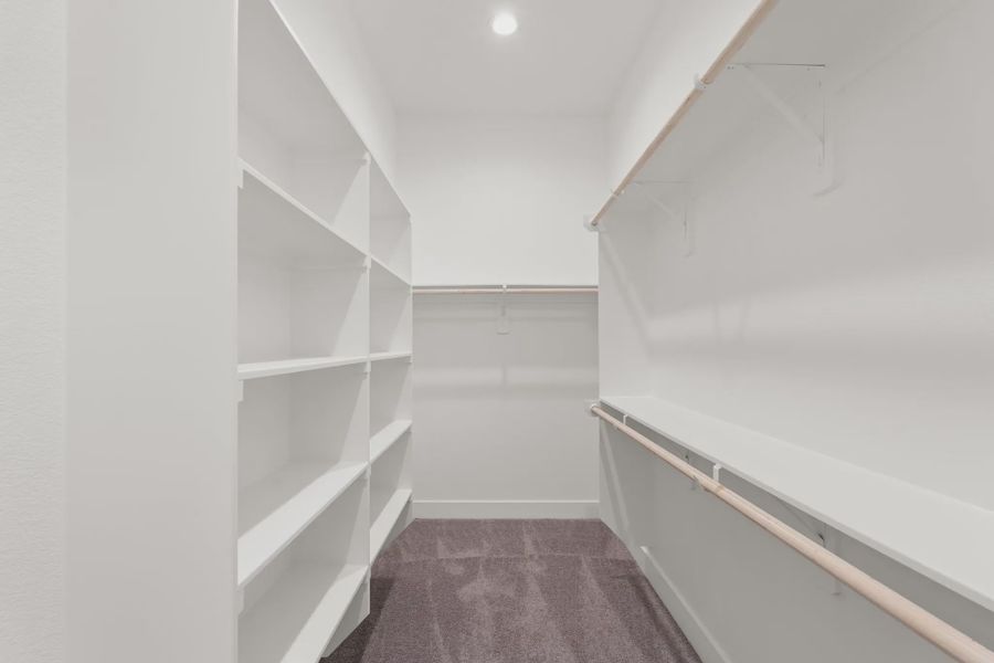 Representative unfurnished interior of a home built from the Palmer by Chesmar Homes in Riceland Alley Loads, Mont Belvieu (Image 43).