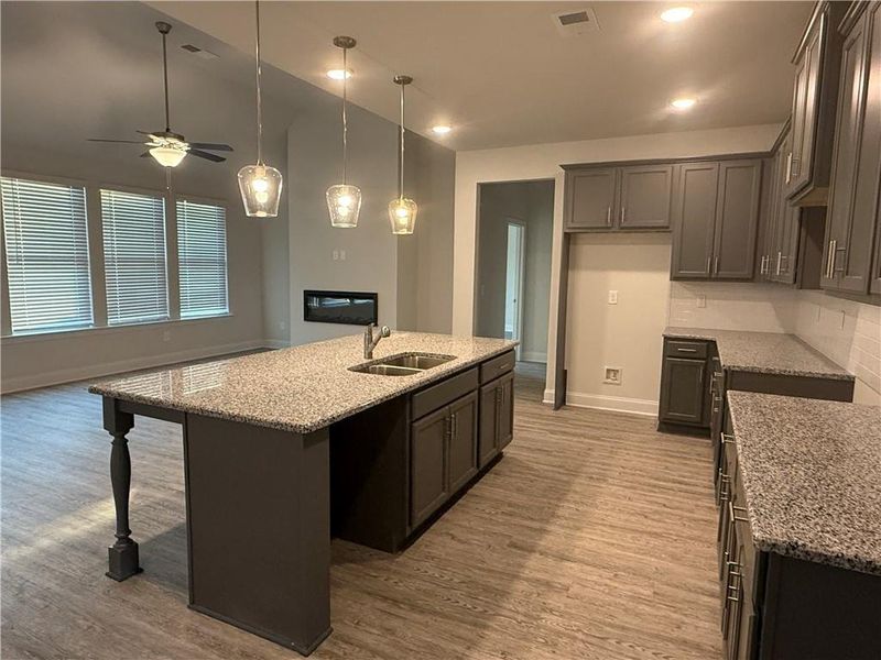 Furnished interior view inside a new home in Waters Edge, Mansfield (Image 5).