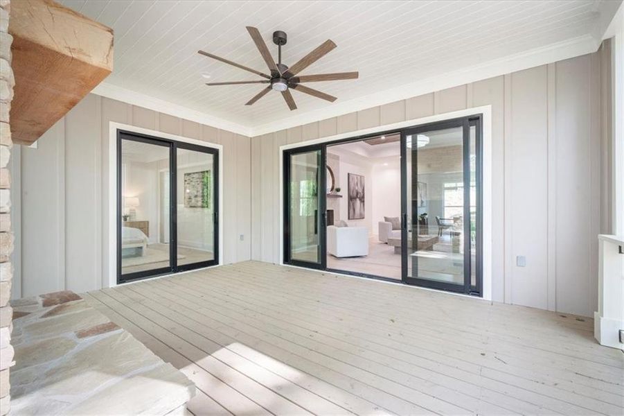 Furnished interior view inside a new home in , Gainesville (Image 45).