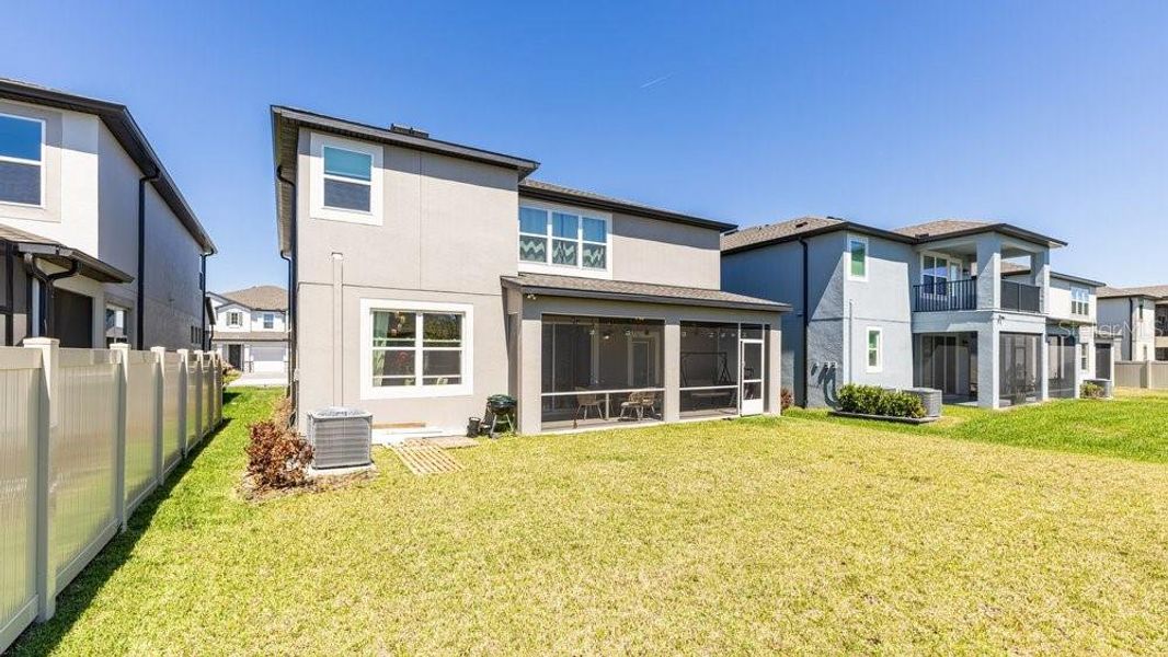 Exterior details and patio area of a home in , Wesley Chapel (Image 4). Exterior details and patio area of a home in , Wesley Chapel (Image 4).
