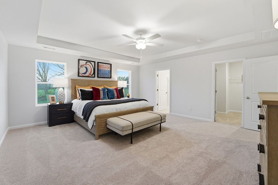 Representative furnished interior of a home built from the Telfair - Genesis Value Collection by Mungo Homes in Piper Creek, Newton (Image 6).