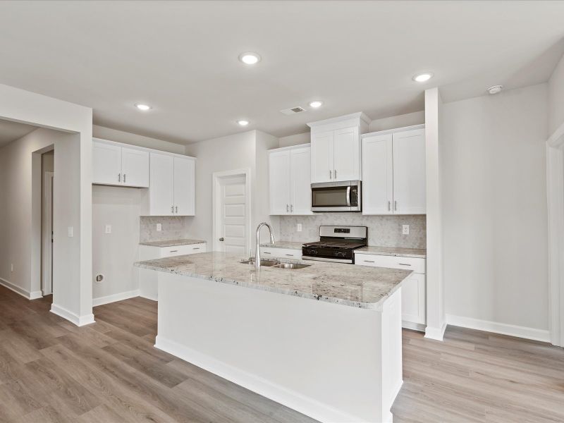 Furnished interior view inside a new home in Vickery Station, Woodruff (Image 4).