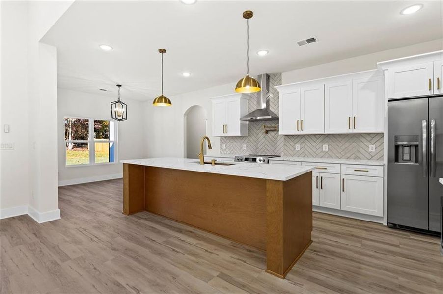 Furnished interior view inside a new home in , Gainesville (Image 43).