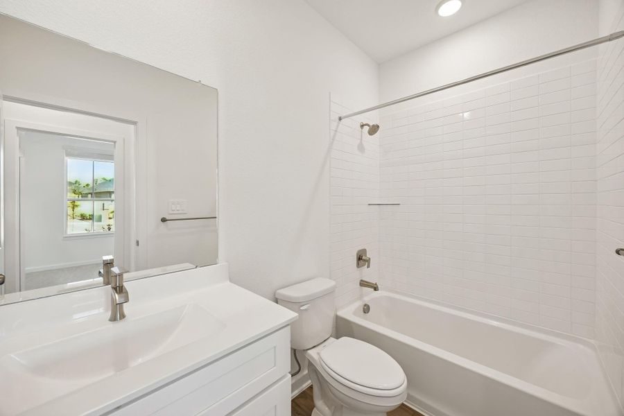Furnished interior view inside a new home in Montgomery Bend, Montgomery (Image 14).