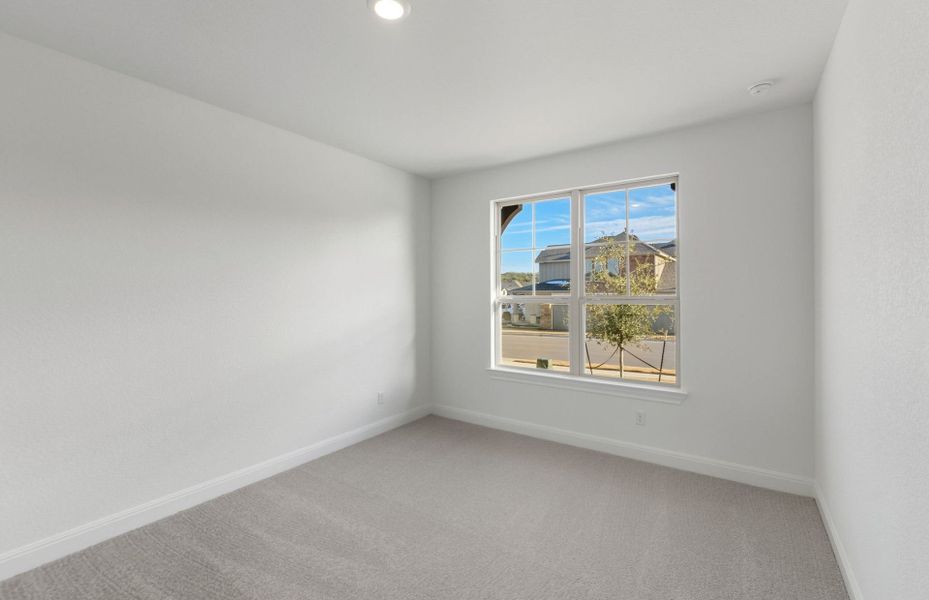 Spacious, unfurnished interior of a new home in Saddleback at Santa Rita Ranch, Liberty Hill (Image 47). Spacious, unfurnished interior of a new home in Saddleback at Santa Rita Ranch, Liberty Hill (Image 47).