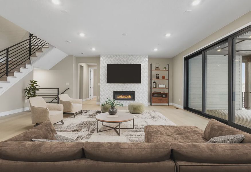 Homesite 314 Great Room - Virtually Staged - 3 of 15